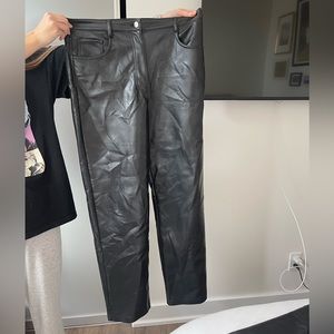 Aritzia Melina leather pants